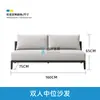 Sofá personalizado para exteriores, villa al aire libre, patio, jardín, balcón, muebles de ocio impermeables y resistentes al sol para exteriores, juego de mesa de café
