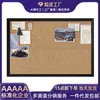 Quadro de Cortiça Borda com Textura de Madeira Preta Quadro de Exibição Fundo Fotográfico Pendurável Quadro de Recados de Feltro Quadro Tipper de Visão