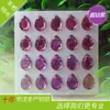 Sensación Viral de Internet 10*14mm 20 Piezas Forma de Gota de Agua Decorativos Adhesivos de Acrílico con Strass para Manualidades Infantiles