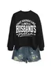 Eso Suena Como Mi Lista de Deseos de Amazon Sudadera Elegante y Moderna para Mujer de Otoño e Invierno con Cuello Redondo y Mangas Largas