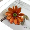 Cabezas de flores de margarita artificiales coloridas grandes para manualidades de verano, cabezas de flores falsas de crisantemo, materiales para decoración del hogar y accesorios de fotografía