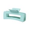 Pinza para el pelo de plástico esmerilado con clip de tiburón, juego combinado de pinza para el pelo de quilla simple, para Amazon transfronterizo