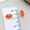 Cuentas de Aleación Esmaltada Doble Cara con Motivos de Nube, Accesorios para Joyería DIY de Estilo Antiguo, Adornos para Joyería de Borlas Hanfu