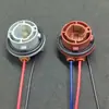 Suporte de lâmpada para painel de automóvel e motocicleta, pisca, farol de neblina, ponto único, ponto duplo, suporte de lâmpada tipo ameixa DZ0102 0103