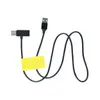 Cable Inteligente con Puerto USB Previene Reinicios Carplay Android Auto Adaptador de Cable de Alimentación 12V para Coche Conexión de Tres Vías