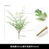 Hierba Sintética Plástica Tipo Helecho Hojas de Helecho Plantas Verdes Fondo Estilo Bosque de Interior Esquina de Plantas Decoración de Arreglo Floral