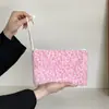Ins Bolsa Cosmética Dulce Felpa Gran Capacidad Linda Bolsa de Cosméticos Cosméticos Portátil de Viaje Bolsa de Artículos de Tocador de Viaje