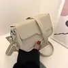 Bolsa Mensageiro 2023 Textura Simples e Fashion Versátil Bolsa Transversal