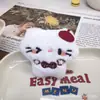 Broche de Muñeca de Peluche de Dibujos Animados Gato Kt Colgante para Mochila Gatito Accesorios para Ropa Bufanda Calcetines Venta al por Mayor