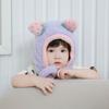 Bufanda infantil de otoño e invierno, gorro todo en uno con bonita fruta de dibujos animados, gorro Lei Feng, gorro grueso y cálido con protección para los oídos para bebés.