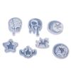 Molde de silicona de estrella molde de niña bonita molde de espejo lágrimas luna molde para pegamento de cristal DIY