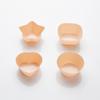 Molde de Silicona para Magdalenas 7cm Redondo Forma de Estrella Forma de Corazón Cuadrado Bandeja para Postres Tarta Molde para Tazas de Pastel Herramienta para Hornear