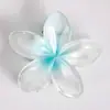 Presilha de Cabelo Flor de Frangipani Mais Vendida, Presilha de Garra para Cabelo, Presilha Tubarão, Tamanho Grande para Cabelos Grossos, Acessórios Populares, Joias Yiwu