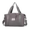 Bolsa de almacenamiento de viaje de gran capacidad, bolsa de almacenamiento de ropa impermeable, bolsa de equipaje de corta distancia, bolsa de mudanza, bolsa de viaje con barra de tracción
