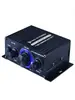 Mini Amplificador de Potencia Tarjeta Plug-In Multifunción Bluetooth Amplificador de Potencia para Hogar Coche 12V 220V