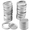 Fábrica de origen al por mayor tapa partida de hojalata 86# tapa para botella de vidrio 70# tapa exterior rizada para sellar frasco Mason