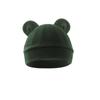 Chapéu de Bebê Infantil Estilo Comércio Exterior 2024 Chapéu para Recém-Nascido Camada Única Cor Sólida Primavera Outono Chapéu com Orelhas do Mickey Fofo