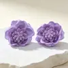 Pendientes Adornos Exagerados para Orejas Adornos para Orejas Pendientes Flor Cruzados Comercio Exterior Venta Caliente Pendientes Lujo Ligero Sensación de Alta Gama Adornos para Orejas Pendientes para Mujer Mujer
