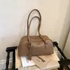 Bolsos Populares de Moda de Este Año para Mujeres 2026 Nuevo Bolso de Mano Súper Caliente de Nicho Bolso de Bowling Bolso Versátil de Hombro Cruzado
