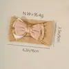 Accesorios para el cabello transfronterizos europeos y americanos para niños, diadema ancha de lazo suave y no restrictiva, diadema de protección de fontanela para bebés, tocado