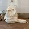 Nueva Bolsa Japonesa Simple de Gran Capacidad Moda Versátil de Alto Valor Estudiante de Secundaria Fresca Linda Mochila Escolar