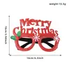 Gafas Decorativas Navideñas Monturas Accesorios para Fiestas Infantiles Gafas con Cuernos de Reno de Papá Noel Decoración Navideña Regalos
