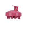 Cepillo de Champú Artefacto Cepillo de Champú de Silicona Limpieza del Cuero Cabelludo Peine Suave para Baño Herramienta de Peluquería Cepillo de Masaje para Baño