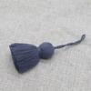 Em estoque Algodão 6cm Franja Grossa Espiga Pendurada Acessórios para Roupas Acessórios Têxteis para Casa Pingente de Mala de Almofada DIY Espiga Grossa Crua