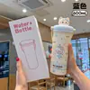 Nova Caneca Térmica de Aço Inoxidável 316 Luxo Leve Gradiente Portátil para Café Alto Valor para Estudantes Mulheres Copo de Água para Viagem