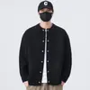 Suéter cárdigan bordado nuevo de otoño e invierno transfronterizo, chaqueta para hombre, estilo Old Money, botones, venta al por mayor transfronteriza, ropa para hombre
