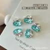 Pedras de Strass para Unhas K9 Ovo de Pombo, Celebridade da Internet Super Brilhantes Esmeralda Oval Grandes Pedras de Strass Sem Base, Bolas de Strass para Nail Art Prontas