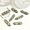 8X31mm Venta al por mayor del fabricante Ágata Amatista Ojo de Tigre Piedra Hexagonal de Doble Punta Piedra Suelta Accesorios para Collares DIY