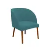 Funda para Silla Pequeña de Terciopelo de Maíz Transfronteriza, Moderna, Semicircular, con Ala Pequeña, Funda Elástica Curva Irregular Simple para Silla