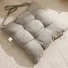 Almofada Simples e de Alta Qualidade para Cadeira, Almofada Grossa para Assento de Sala de Estar de Luxo Leve, Almofada para Cadeira com Estampa Vintage de Plantas e Flores