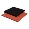 Placa de Silicona Espumada, Placa Selladora de Almohadilla de Silicona Resistente a la Corrosión, Placa de Silicona Rojo-Naranja, Placa de Goma, Cuero de Silicona para Plancha