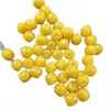 Cuentas de aceite de pollo color ámbar amarillo estilo vintage, cuentas sueltas, cuentas de barril de ámbar artificial, cuentas espaciadoras Lulutong, cuentas para accesorios de joyería DIY
