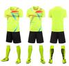 Equipo de estudiantes de primaria y secundaria, ropa deportiva de fútbol, traje de manga corta, camiseta de campamento de entrenamiento para niños adultos, impresión personalizada