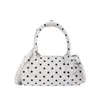 Bolso Redondo Pequeño de Lunares Nuevo Otoño 2026 para Mujer, Bolso Cruzado de Hombro Lindo y Elegante Estilo Coreano, Bolso Almohada Único y Moderno