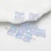 12x15mm Borboleta Cauda de Fênix Esmaltada Furo Vertical DIY Handmade Material para Grampo de Cabelo, Pingente de Pulseira, Colar Venda por Atacado