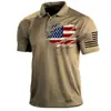 Camisa POLO de Golf transfronteriza impresión 3D POLO estación independiente de Amazon venta caliente popular cultura casual POLO