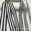 Punto de fábrica 100D grano denso cinta rayada tricolor poliéster cinta intercolor ropa tira lateral accesorios de equipaje