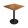 Mesa e Cadeira de Jantar de Restaurante Ocidental Celebridade da Internet Luxo Leve Vintage Bar Taverna Mesa de Jantar de Aço Inoxidável Mesa Simples de Loja de Bolos