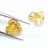 Atacado do Fabricante Flor de Gelo Cortada em Formato de Coração Zircônia, Formato de Coração 8*8-10*10mm Flor de Gelo Brilhante Cortada Fundo Pontudo Pedra Solta
