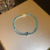 Pulsera con Colgante Ovalado de Circonita Dopamina con un Diseño Único, Exudando un Estilo de Nicho, Joyería Fina Lujosa y Sofisticada