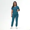 Ropa Cómoda Lavable Europea y Americana Conjunto Separado Uniforme Mate para Doctor Enfermera Salón de Belleza Clínica Dental Oral Venta al por Mayor