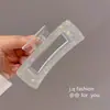 Pinza para el Cabello de Sirena para Mujer, Primavera y Verano, Pasador Elegante para Moño, Pinza de Tiburón Grande, Accesorio para el Cabello Grueso