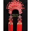 Corona de Fénix Estilo Chino Túnica Imperial Disfraz de Performance Hanfu Sesión de Fotos Corona de Fénix Túnica Imperial