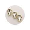 Gota d'água Pontiaguda Garra de Vidro Diamante Dourado Garra Cristal Diamante Costurado à Mão diy Joias Acessórios de Vestuário Material Vestido de Noiva Vestido de Festa