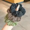 Scrunchie infantil estilo coreano com bolinhas e babados 2026 novo modelo para meninas, alta elasticidade, não danifica o cabelo, adequado para rabos de cavalo