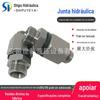 DG102 Padrão Parker PARKER junta rotativa hidráulica com rolamento de esferas alta pressão 360 graus junta rotativa de tubulação